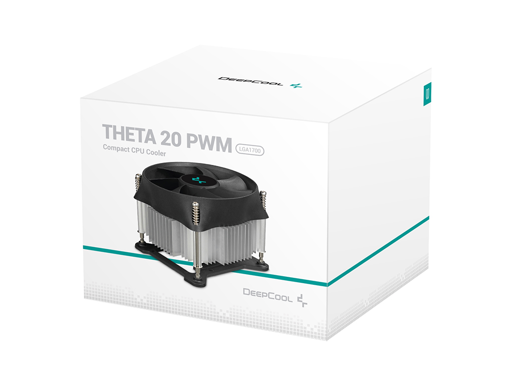 AC Deepcool LGA1700 "THETA 20 PWM 1700" (%3F3, 3F325DBA 9002400RPM 4276CFM 100MM Pwm 95W 3755G Intel LGA1700 Product Dimensions 975X975X60 Mm Net Weight 3755 G Fan Dimensions 3F1003F25 Mm) - миниатюра 3