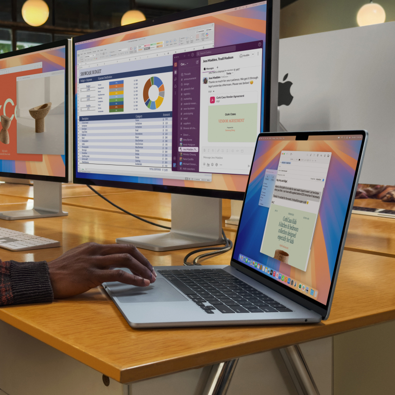 MacBook Air 15.3" M5 (10C CPU/10C GPU), 16 ГБ, 512 ГБ, Starlight - миниатюра 7